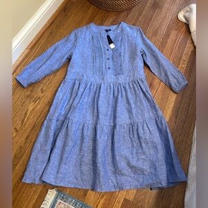 Long sleeved Chambray Dress
